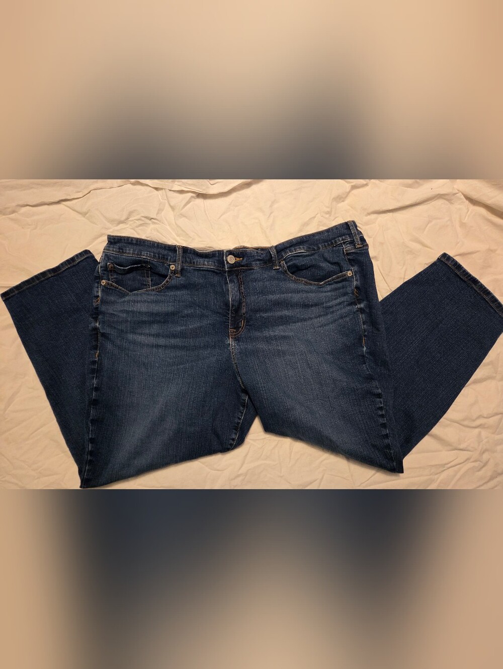 Torrid Perfect Boyfriend Ankle Vintage Stretch Plus Size Jeans 26S Dark Wash